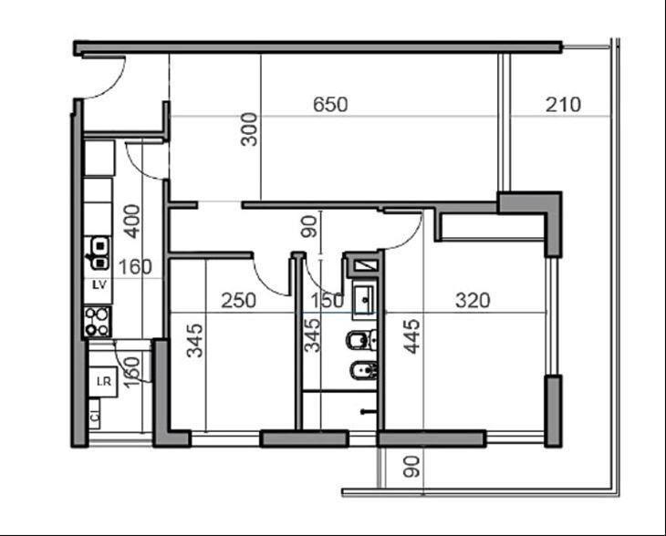 Apartamento 2 dormitorios Interlagos