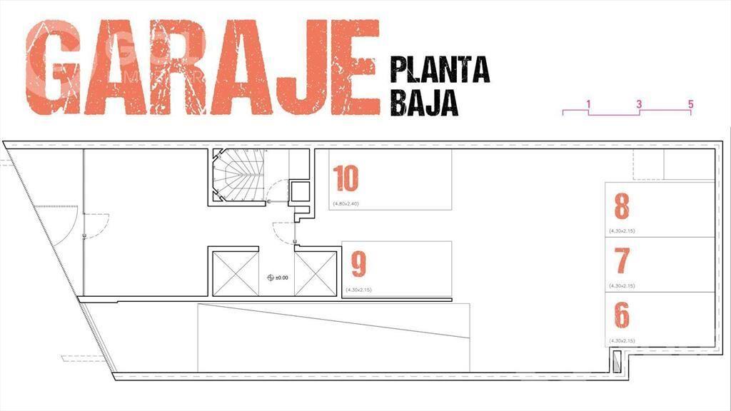 Venta de apartamento de 1 dormitorio con terraza en Parque
