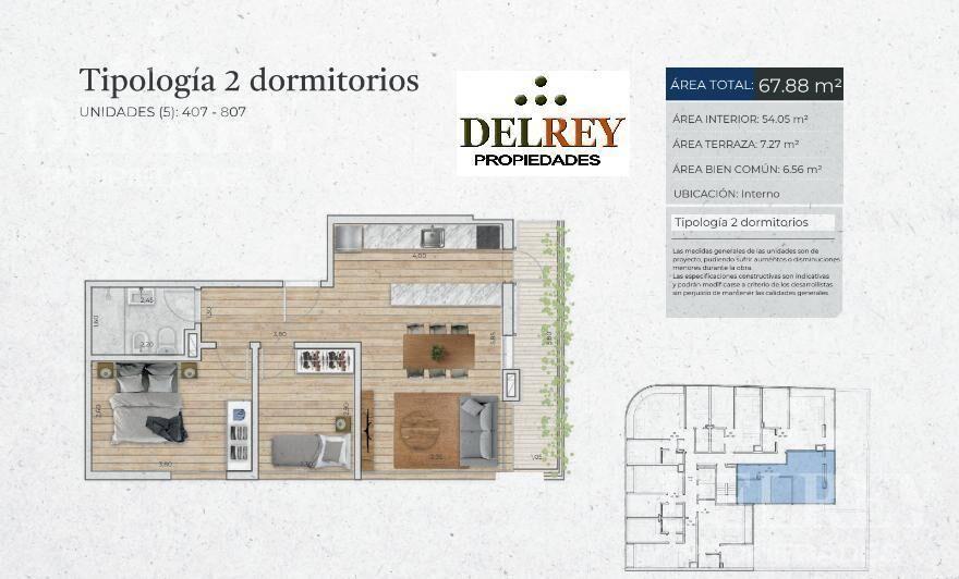 Venta Apartamento - Pocitos DELREY PROPIEDADES