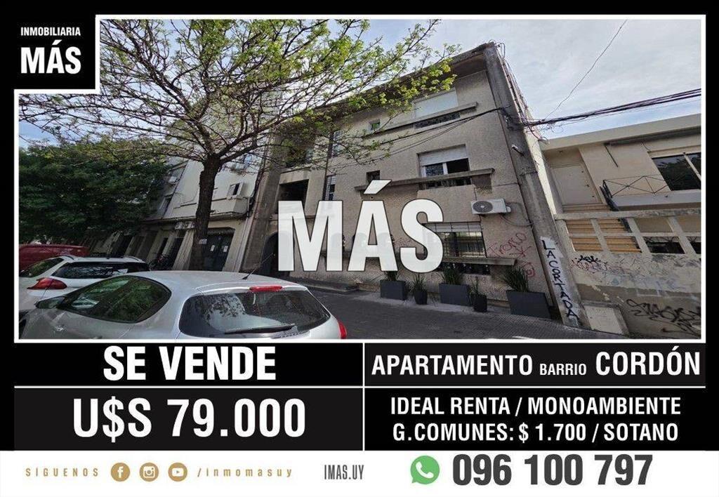 Apartamento Monoambiente Venta Parque Batlle Montevideo i...