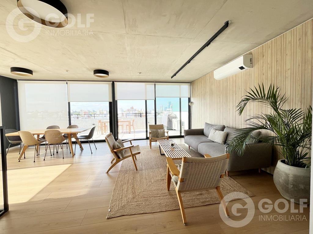Alquiler apartamento 1 dormitorio Terraza 2 baños Pocitos
