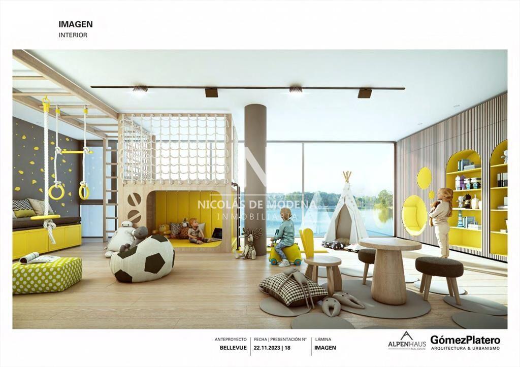 Apartamento de 1 Dormitorio en Construcción -