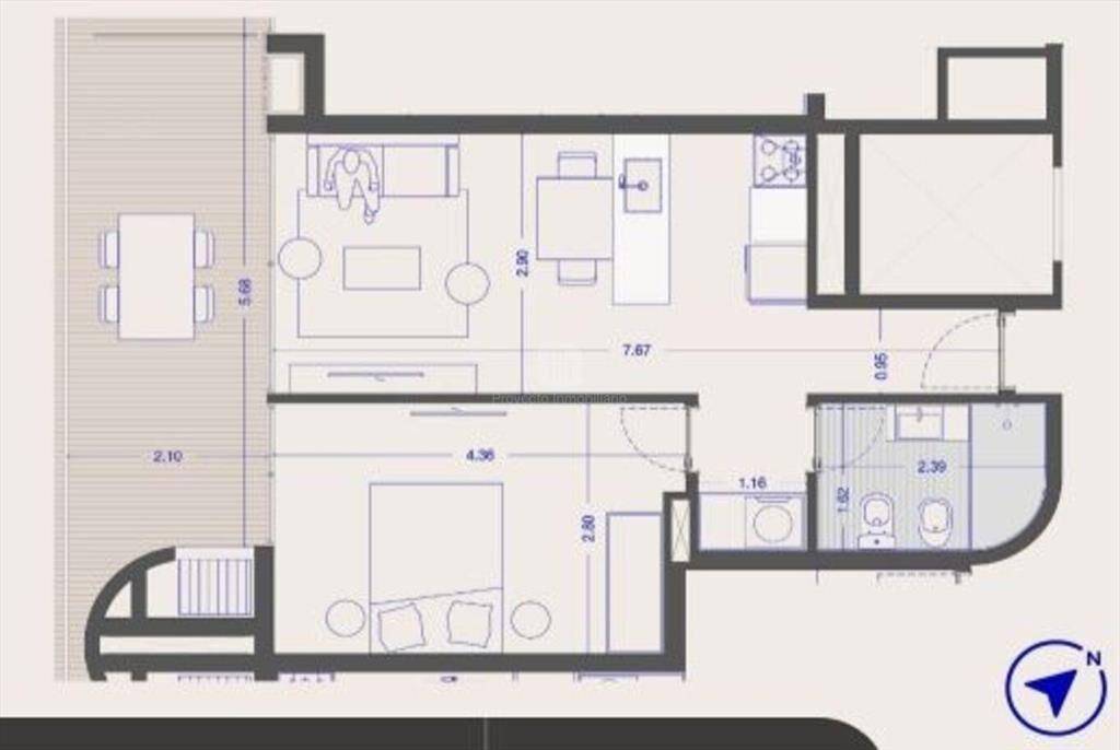 PROYECTO APARTAMENTOS FRENTE LAGO CALCAGNO