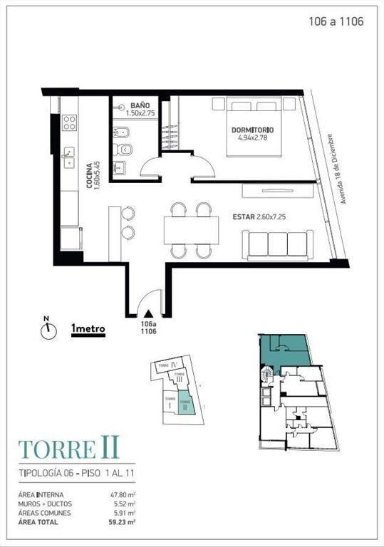 Venta Apartamento - Malvín DelRey Propiedades