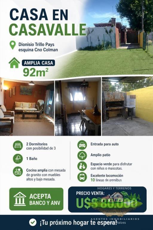 Casa en Casavalle
