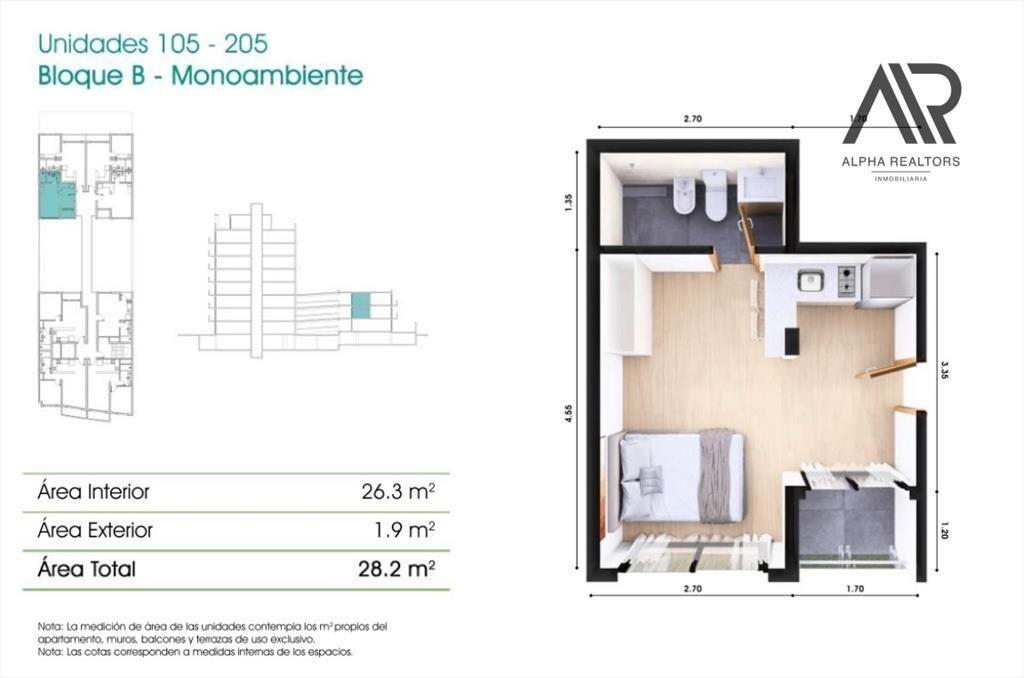 VENTA MONOAMBIENTE GRAL FLORES Y BVAR ARTIGAS - PASEO FLORES