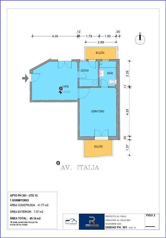 Apartamento de un dormitorio en venta con renta en Malvín -