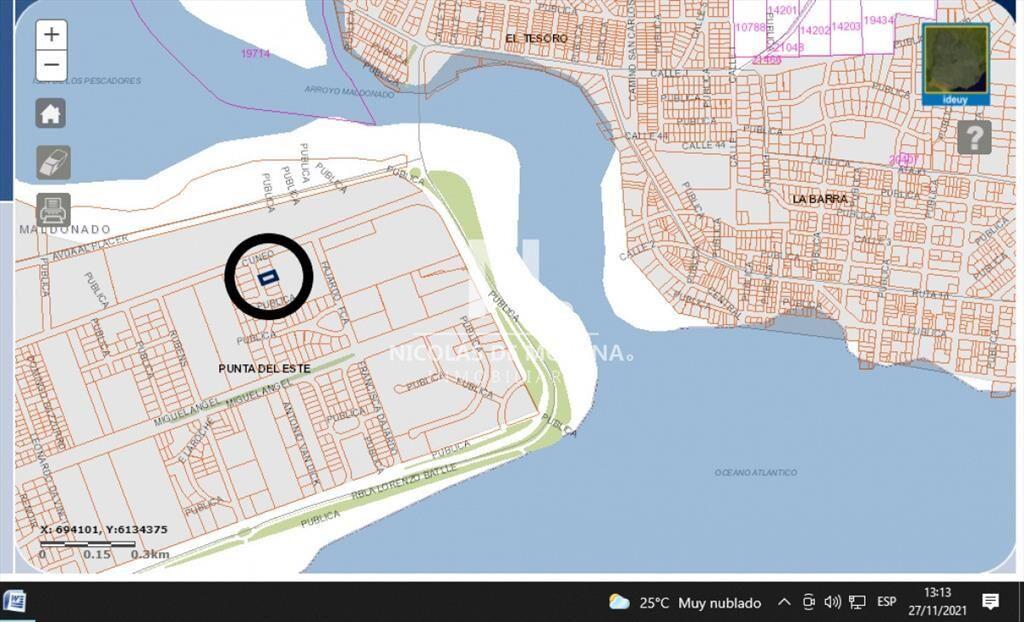vende terreno en punta del este