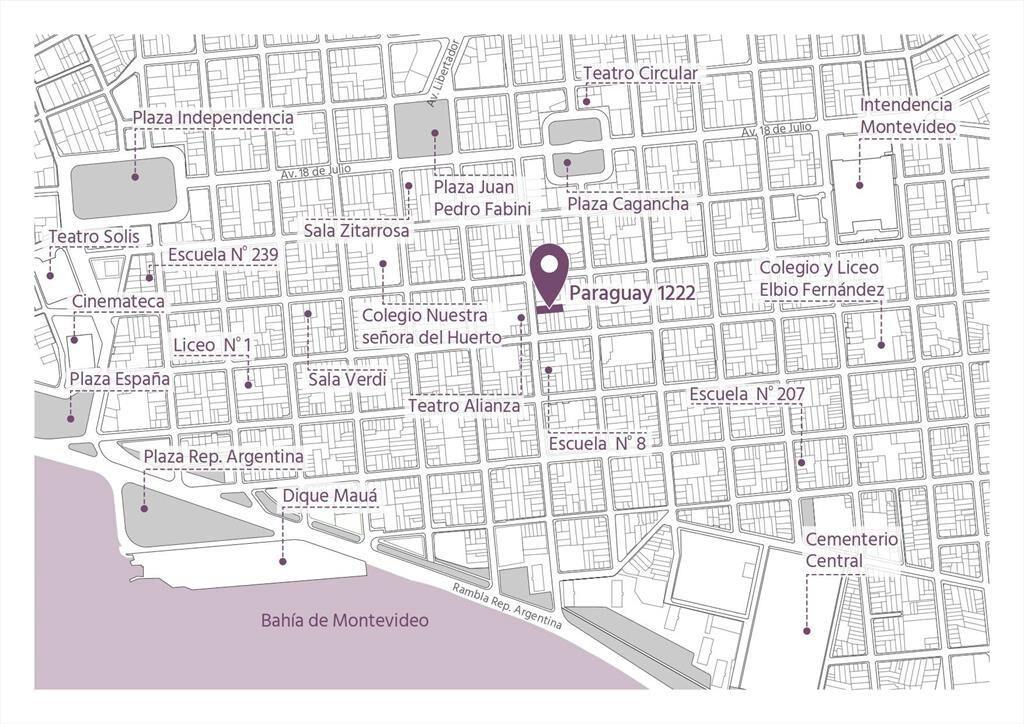 Venta de Apartamento con 1 dormitorio en Centro
