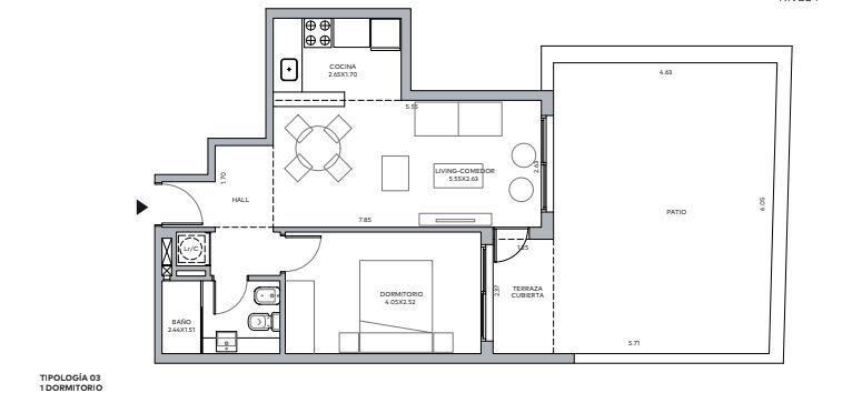 Apartamento en venta en Cordón