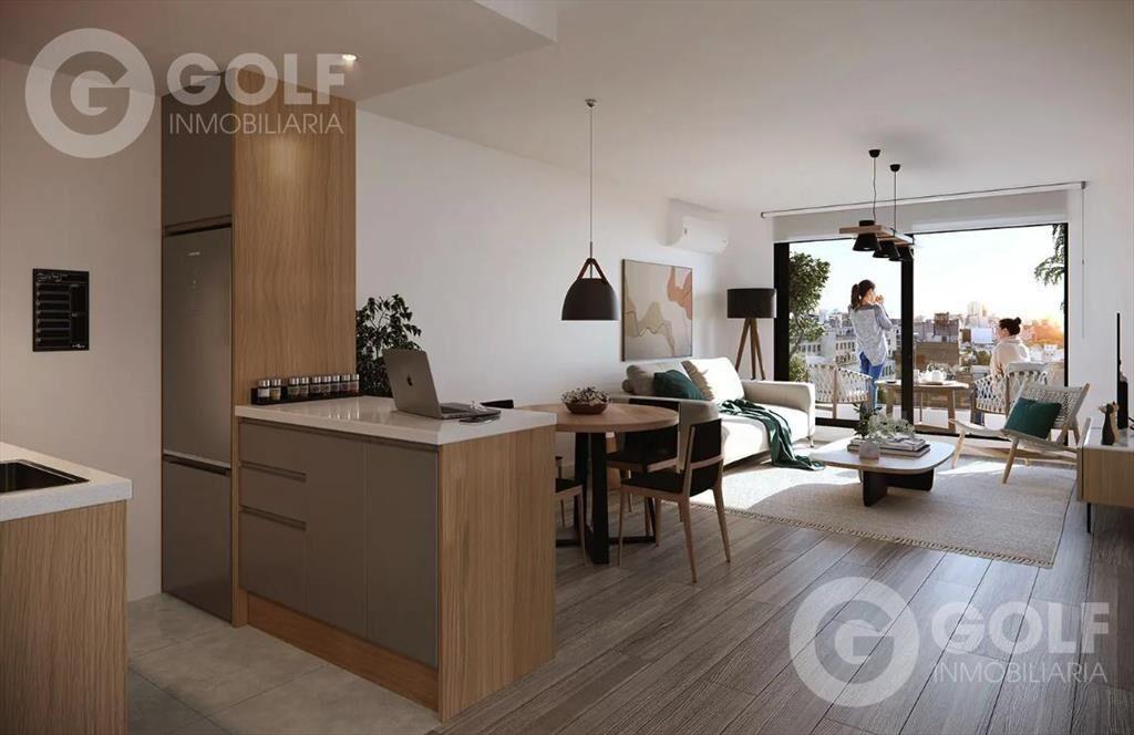 Venta de apartamento de 1 dormitorio con terraza en Cordón