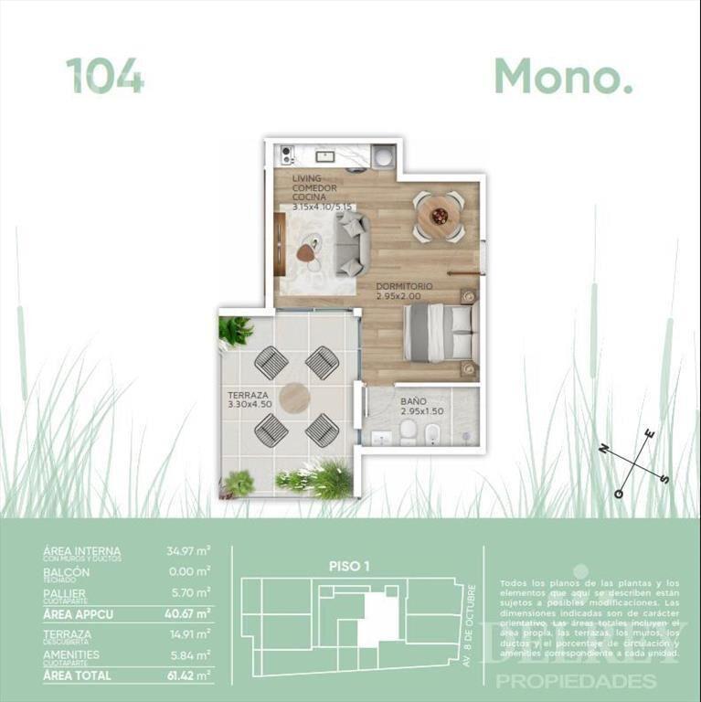 Venta Apartamento - La Blanqueada DELREY PROPIEDADES