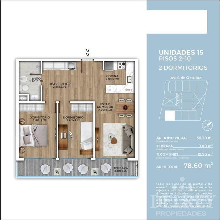 Venta Apartamento - La Blanqueada DELREY PROPIEDADES