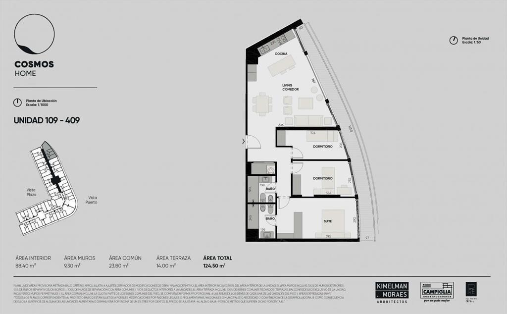 Alquiler apartamento 3 dormitorios en Puerto del Buceo - ...