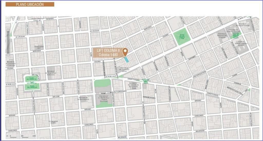 Apartamento de un dormitorio en venta en Cordón - u901