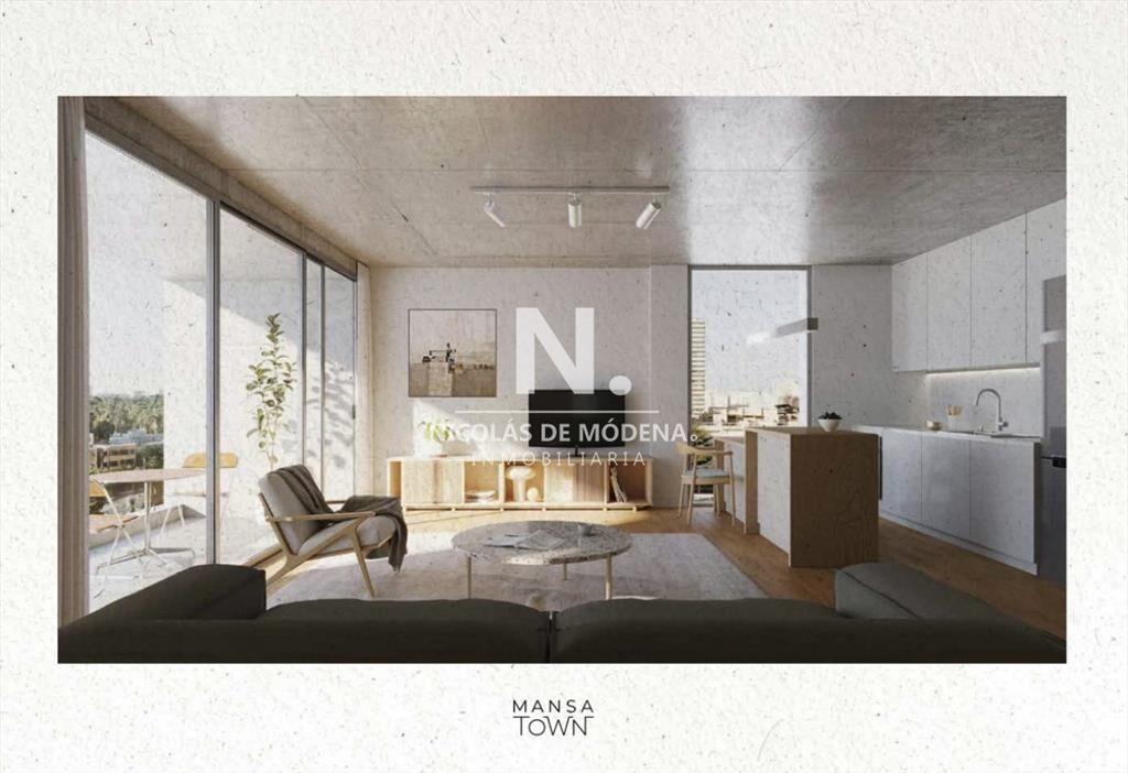 Apartamento en venta Mansa Town 1 dormitorio