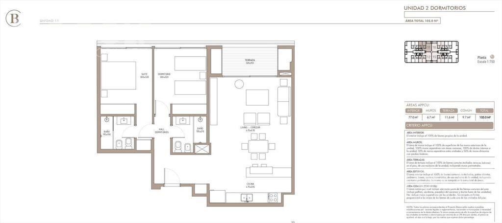 Venta de apartamento 2 dormitorios en Carrasco Boating