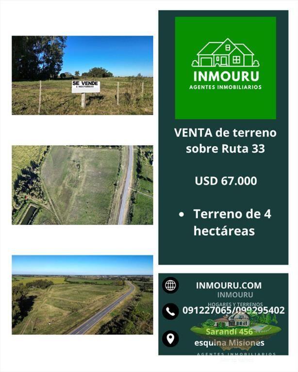 Se vende terreno en proximidades de San Antonio, Canelones