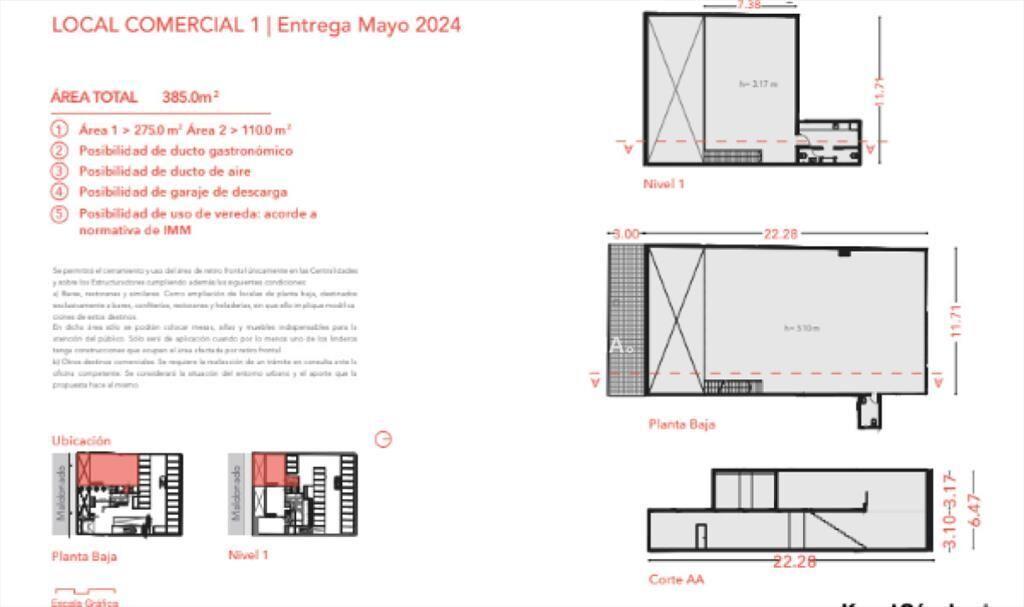Local Comercial en Venta con Renta - Palermo