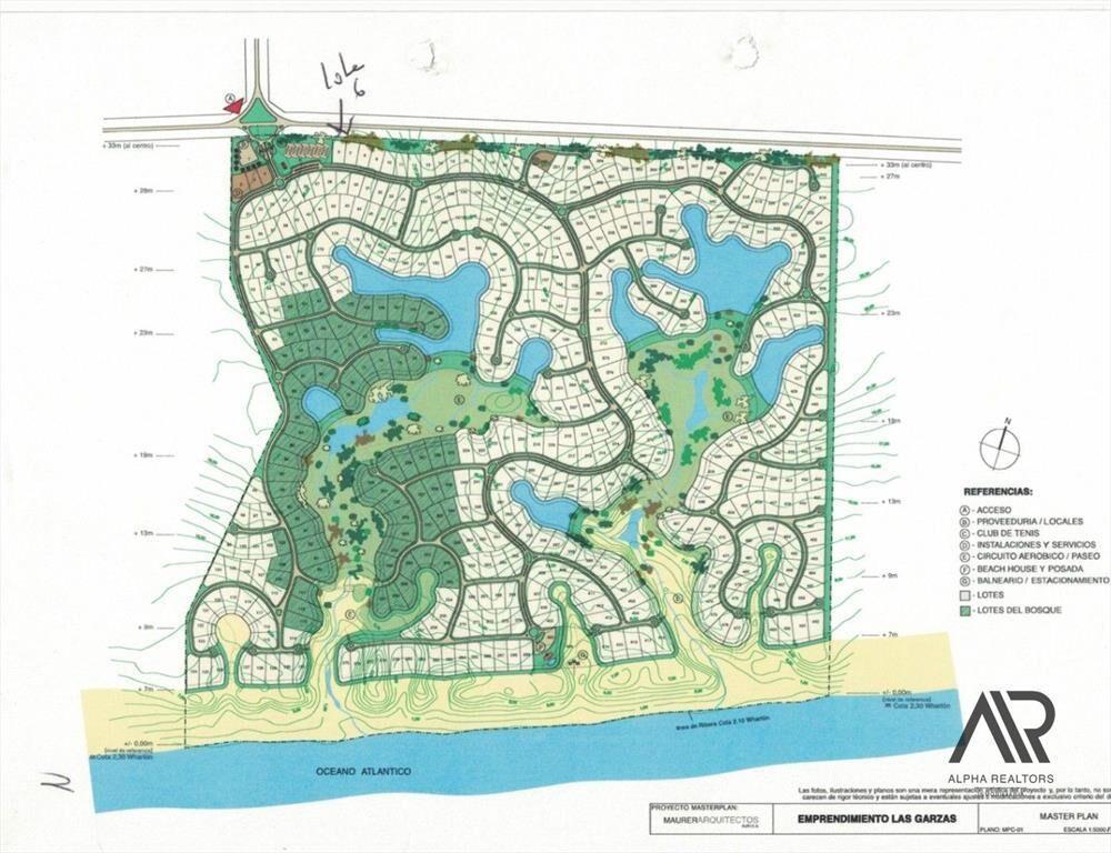 Terreno en venta de 2007m2 ubicado en las Garzas , Rocha
