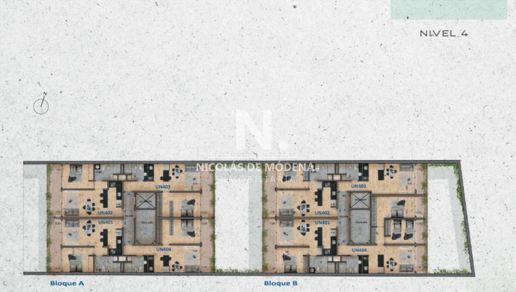 Apartamento en Pozo de 2 Dormitorios en Venta - Pocitos Nue