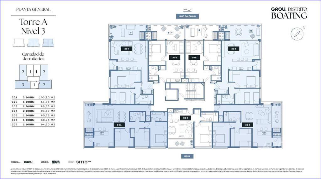 Apartamento de dos dormitorios en venta en Carrasco Este -