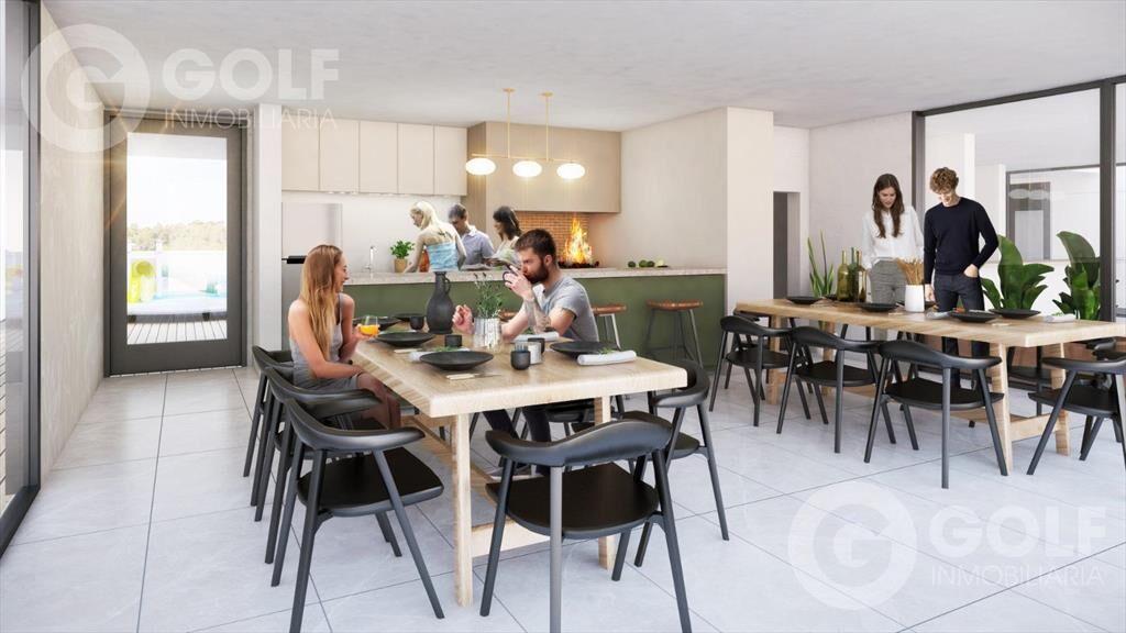 Venta de apartamento de 1 dormitorio con vista al lago en P