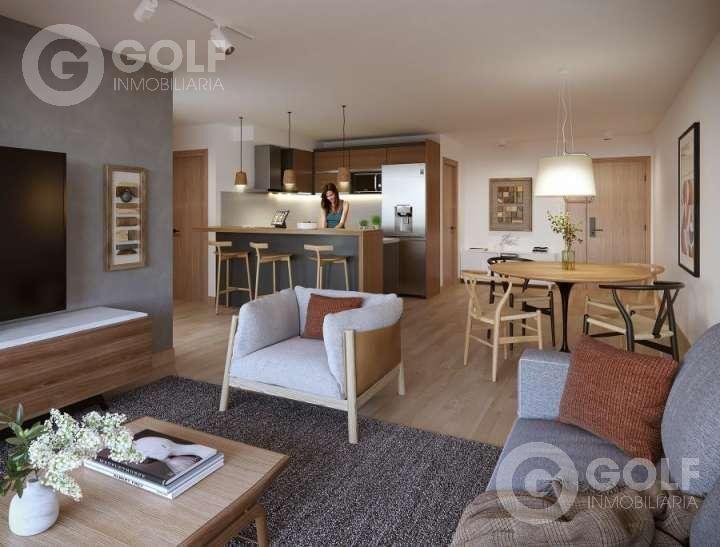 Venta de apartamento de 1 dormitorio con terraza en Pocitos