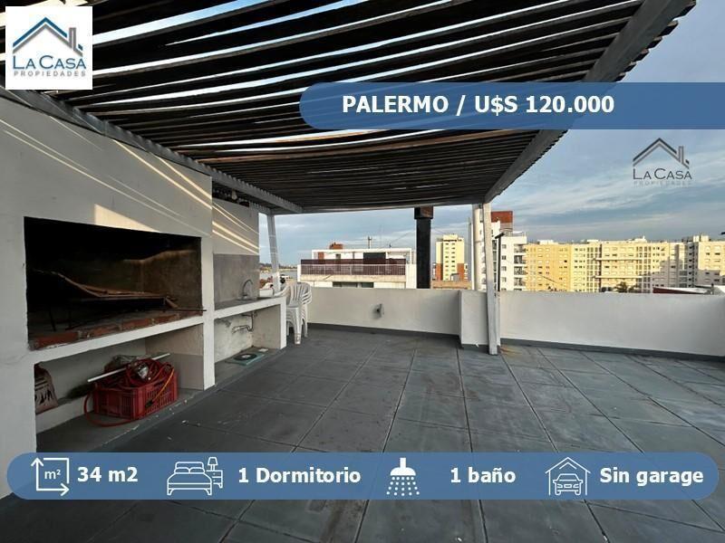 Venta Apartamento de 1 Dormitorio con terraza y azotea en P