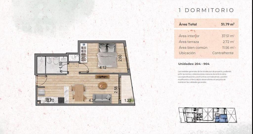 Venta Apartamento - Pocitos Nuevo DELREY PROPIEDADES