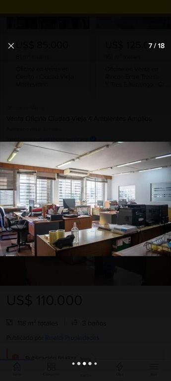 VENTA Y ALQUILER DE OFICINA , APTO VIVIENDA