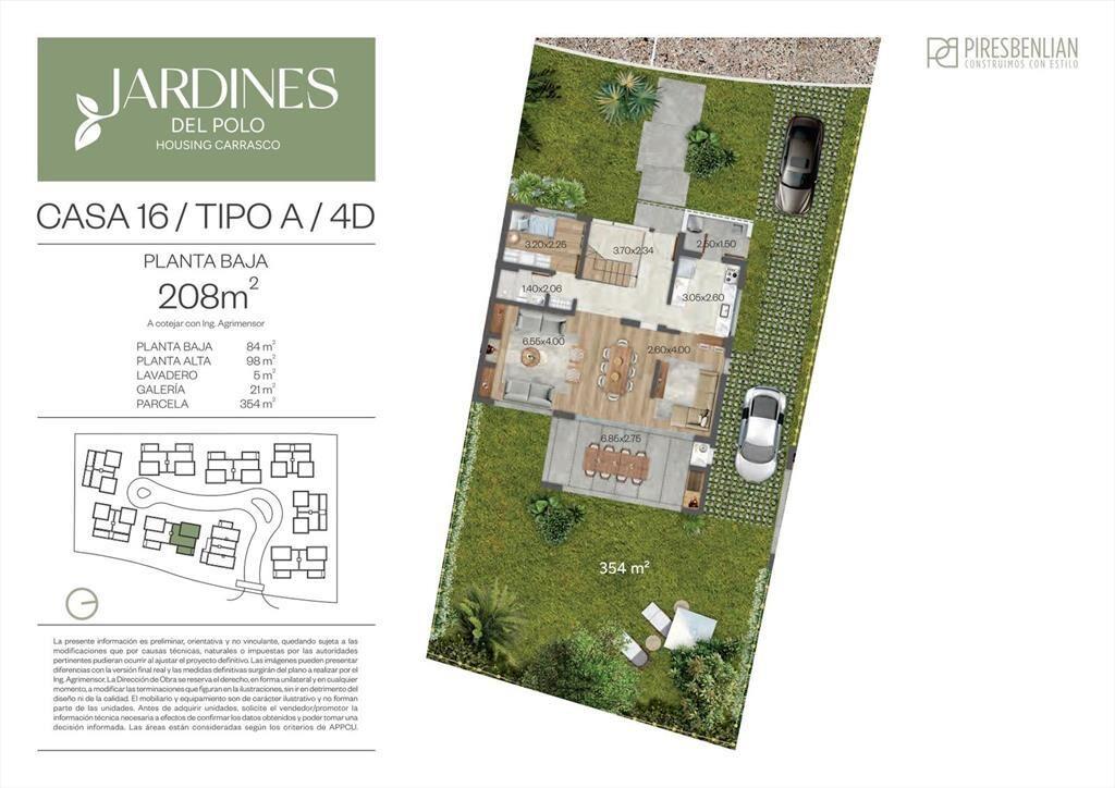 Venta Casa Duplex 4 Dormitorios en Carrasco Norte
