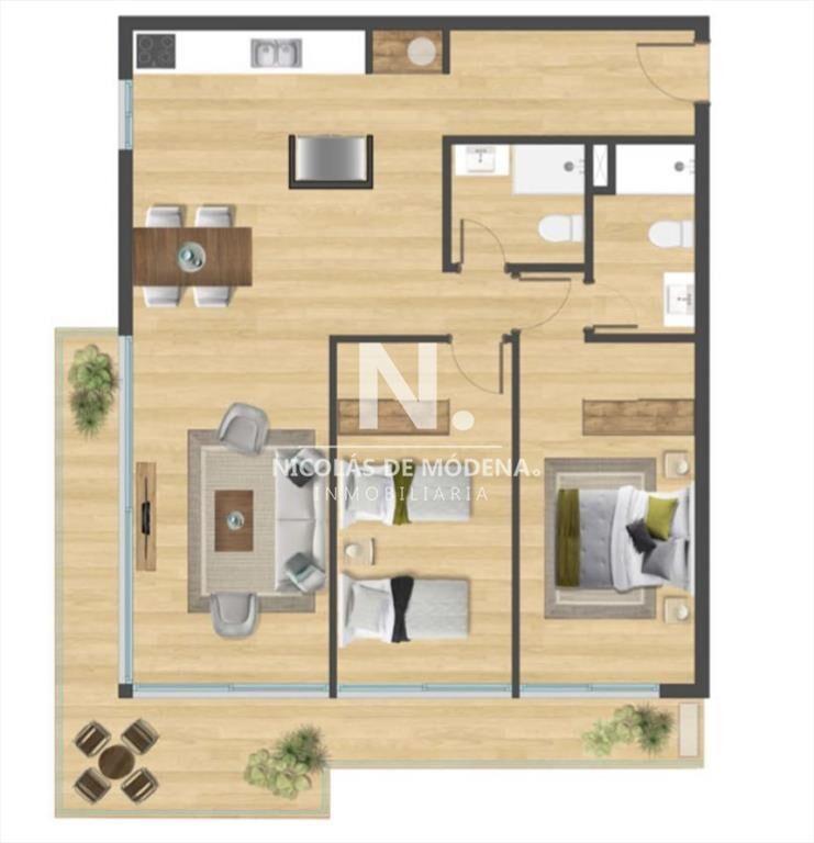 Venta apartamento 2 dormitorios Punta del Este