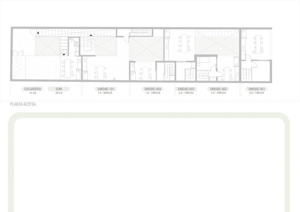 Venta de apartamento de 1 dormitorio con terraza y parriller
