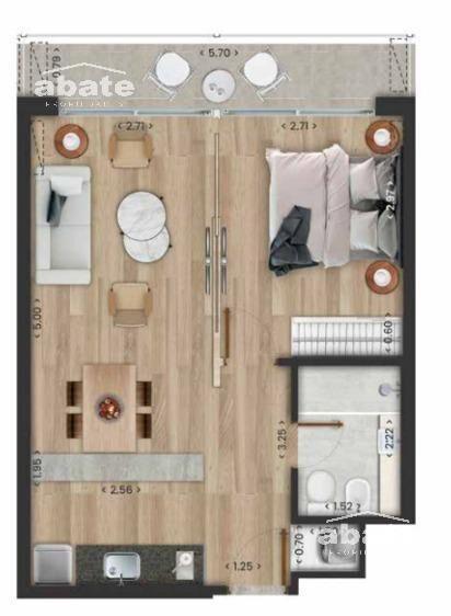 Venta apartamento 1 Dormitorio en La Blanqueada