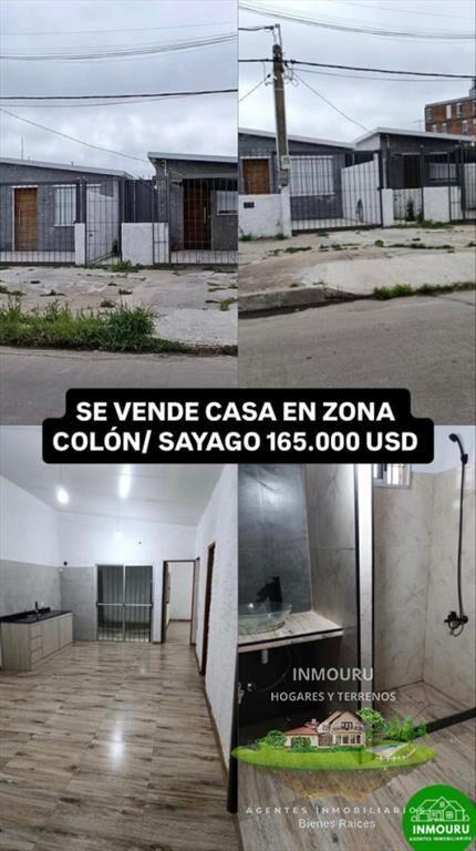 SE VENDEN DOS CASAS NUEVAS EN ZONA COLON (LIMITE SAYAGO)