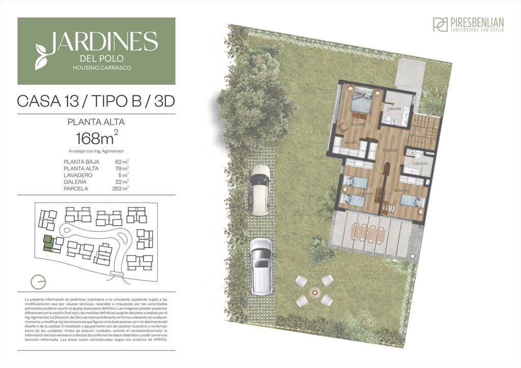 Venta Casa Duplex 3 Dormitorios en Carrasco Norte