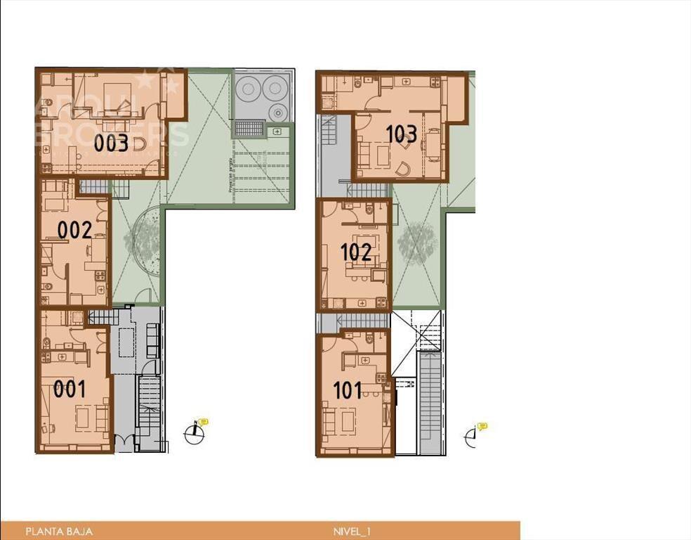 Apartamento monoambiente en alquiler en Centro - 101