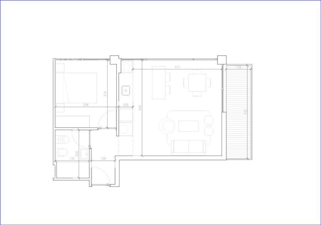 Venta apartamento dos dormitorios en La Blanqueada-702