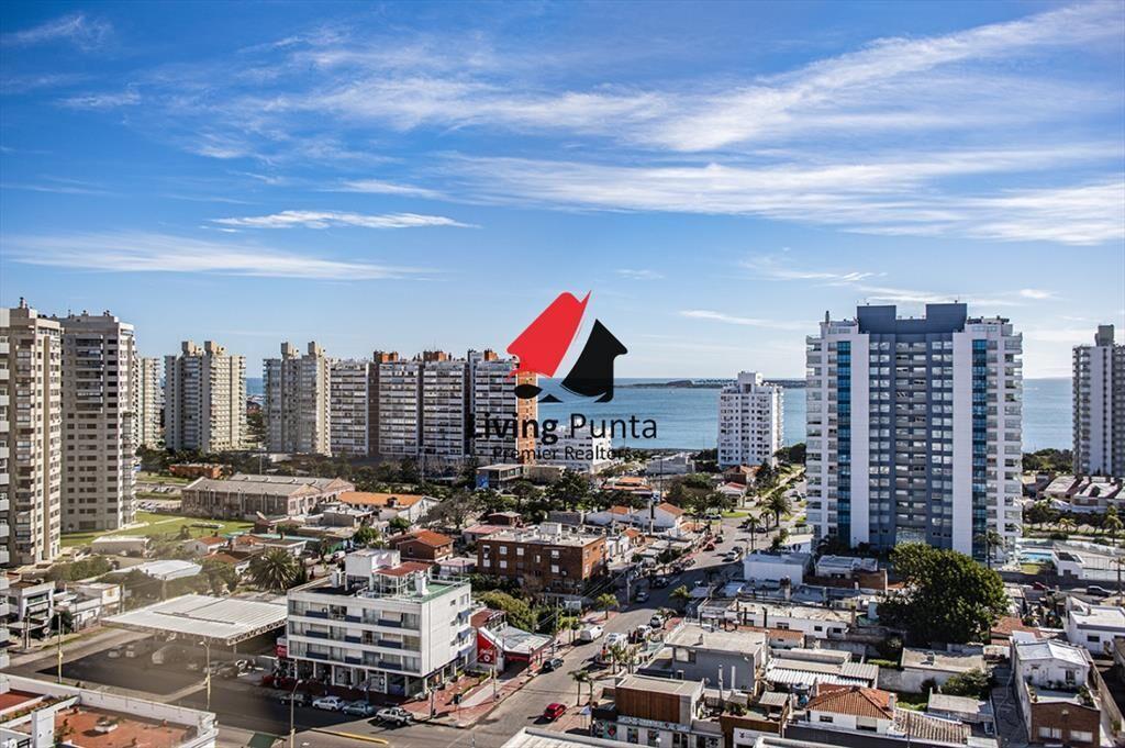 Piso alto con vista panoramica, 1 dormitorio y en
