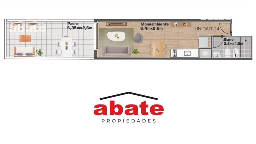 Venta apartamento monoambiente en Punta Carretas