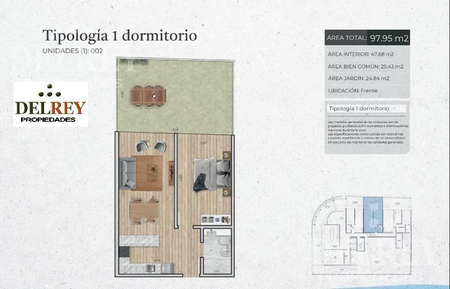Venta Apartamento - Pocitos DELREY PROPIEDADES