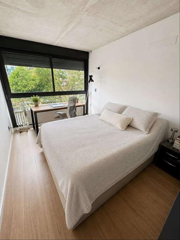Apartamento De 1 Dormitorio Con Balcón y Garaje En Alquiler