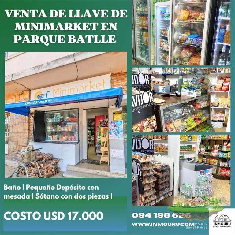 Venta de llave de Minimarket en Parque Batlle