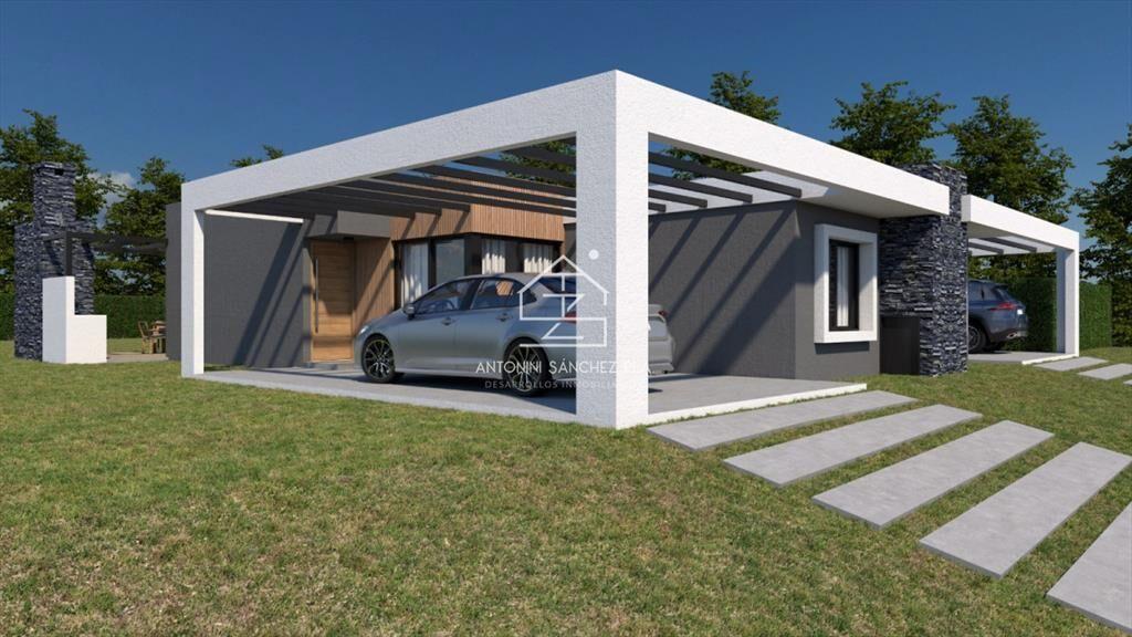 Casas en desarrollo tres dormitorios barrio