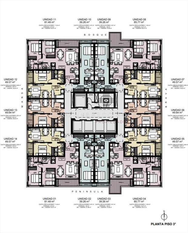 Departamento en Venta de 2 Dormitorios en Eve del