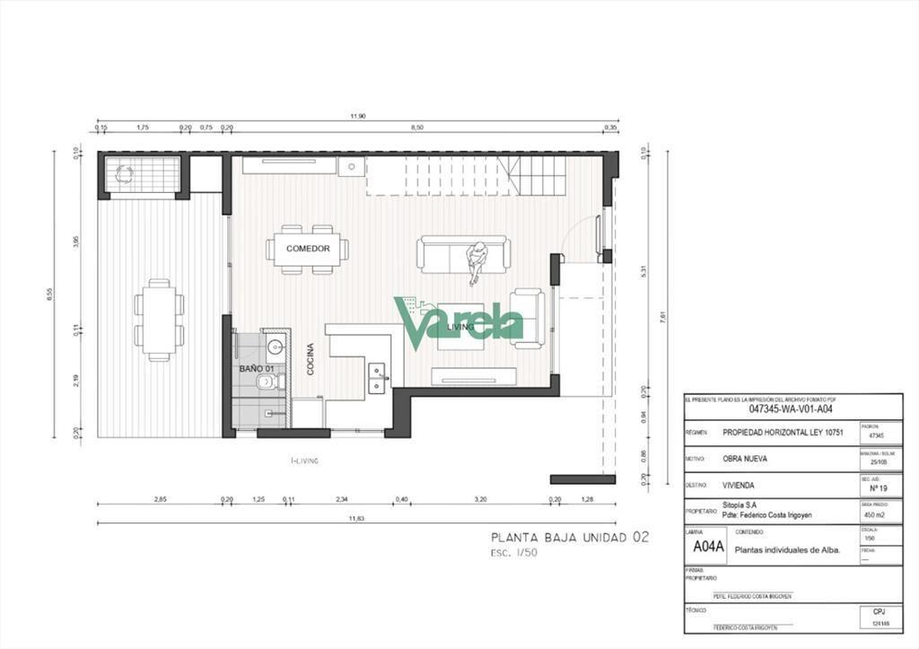 Casa a estrenar en julio