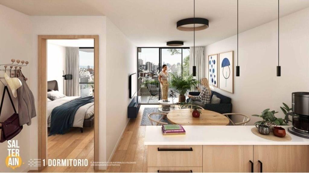 VENTA APARTAMENTO UN DORMITORIO CORDON ESTRENA 7/2028