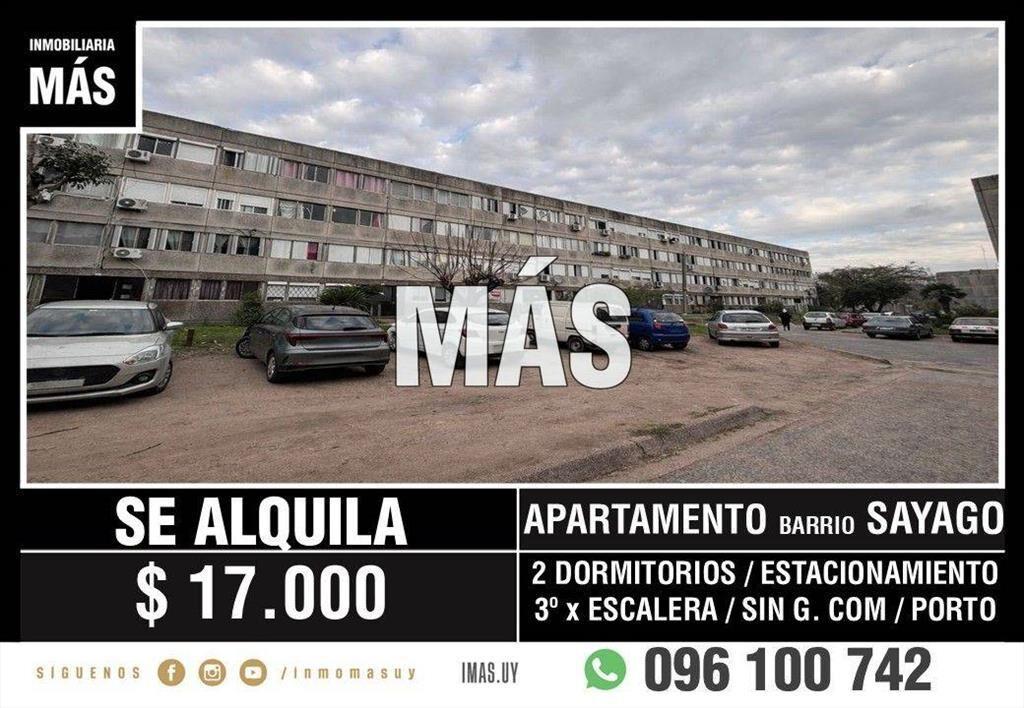 Apartamento Alquiler Sayago Montevideo iMas.uy LM *...