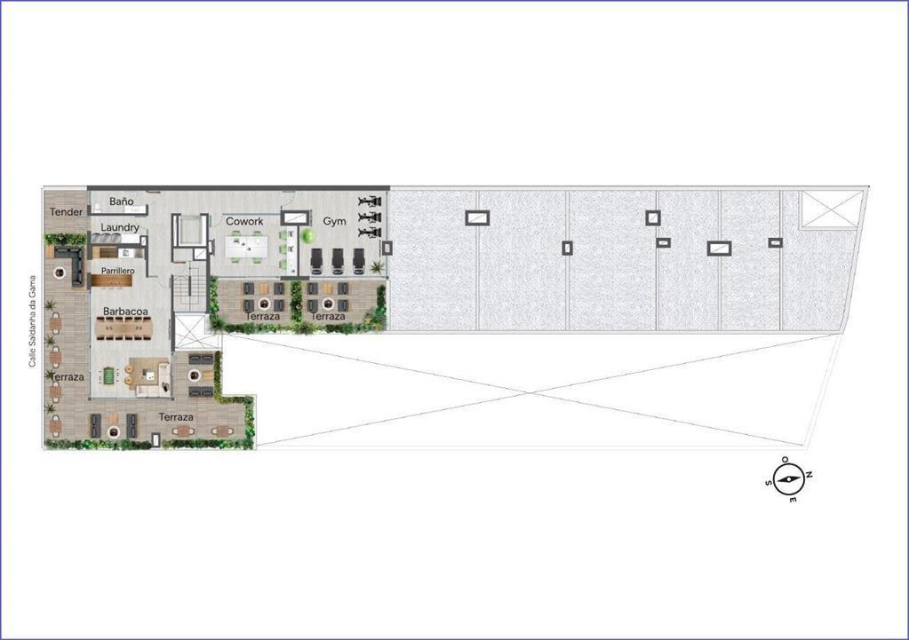 Apartamento monoambiente en venta en Puerto Buceo - 308